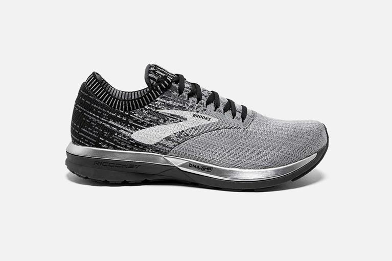 Brooks Men's Ricochet Road Running Shoes - Grey (BGZP38975)